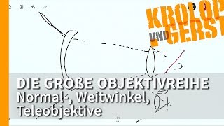 Normal Weitwinkel Teleobjektive  Die große Objektivreihe  732 📷 Krolop amp Gerst [upl. by Pillow802]