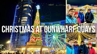 Christmas at Gunwharf Quays Portsmouth [upl. by Vaasta]