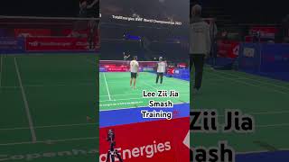 Lee ZII Jia Smash Training💯 [upl. by Jenda]