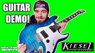 2019 KIESEL DELOS GUITAR DEMO [upl. by Ihculo]