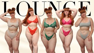 LOUNGE UNDERWEAR TRY ON HAUL  CURVYPLUS SIZE [upl. by Midan]