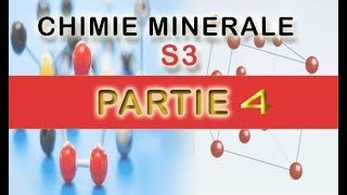 cristallochimiecristallographieLa chimie minérale الكيمياء المعدنية  partie 4 quotdarijaquot [upl. by Iraam492]