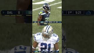 Rookie Zeke vs Kam Chancellor 😳 [upl. by Hairahcaz]