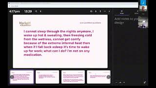 6 Sleeplessness amp night sweats are symptoms of Perimenopause [upl. by Eizus333]