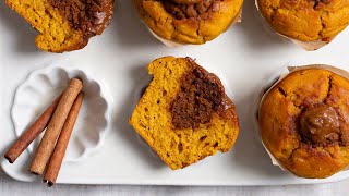 Muffins citrouille et spéculoos  LHerboriste [upl. by Engleman195]