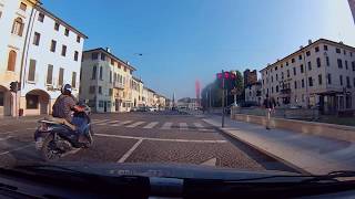 Castelfranco Veneto Le Mura della città car webcam provincia di Treviso Veneto [upl. by Eiddet]