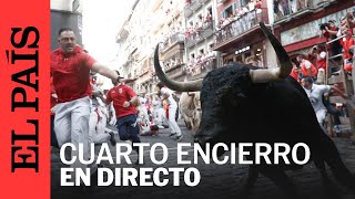 SAN FERMÍN  Así te hemos contado el cuarto encierro de los Sanfermines 2024  EL PAÍS [upl. by Dimo392]