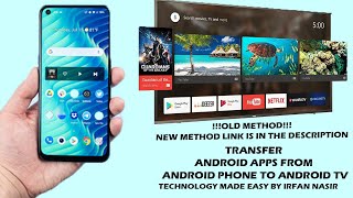 How to transfer android apps from phone to smart tv Updated Video is up in the description [upl. by Llerraf657]