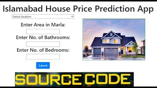 Islamabad House Price Prediction  Machine Learning Project with Flask  UBprogrammer [upl. by Imelida310]