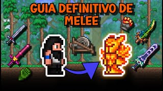 GUIA DE PROGRESSÃO DEFINITIVO DE MELEE NO TERRARIA 1449 [upl. by Asoramla]