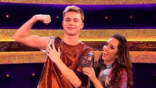 HRVY shows off his muscles Strictly Results Show 291120 VoteHRVY [upl. by Adriel]