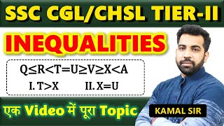 Complete Inequalities for SSC CGL and CHSL Tier II [upl. by Ahcatan953]