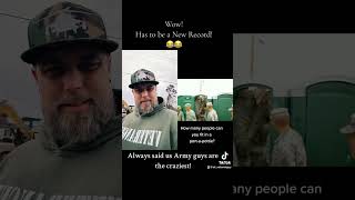 Army Guys Set New World Record Must See Reaction👀😂 army funny jokes comedy [upl. by Rinaldo]