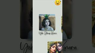 देख लेना l DEKH LENA song l lyrics 🦋 l Radhe Radhe public 🙏🦚☺️❤️ [upl. by Aneehsyt]