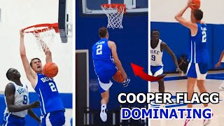 Cooper Flagg DOMINANT at Duke Practices After Team USA Experience [upl. by Veator]