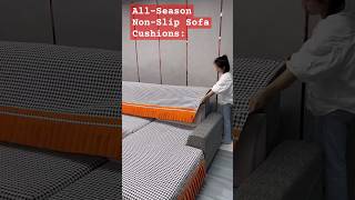 AllSeason NonSlip Sofa Cushions The Ultimate Sofa Cover Solutions mattrrsscoversheet SofaCushion [upl. by Tom414]