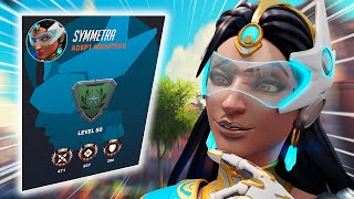 REACHING LEVEL 50 ON SYMMETRA  Overwatch 2 [upl. by Aisat]