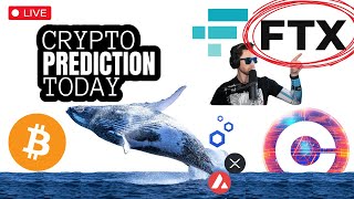 Massive Whales Buying BTC FTX to pay 118 amp Coinbase SUED  Live Crypto Trading XRP LINK CEL TRB [upl. by Vaasta578]