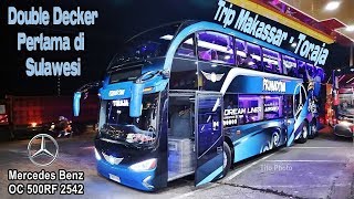 BUS TINGKAT PALING BERANI   Trip Primadona MakassarToraja Double Decker [upl. by Anelas]