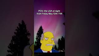 Aurora borealisthesimpsons skinner auroraborealis northernlight northernlights simpsons [upl. by Aletha]