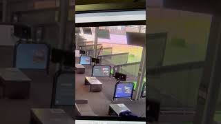 Girl falls from top golf driving range cctv footage [upl. by Grizel]