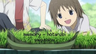 MAD Memory  Hotarubi  Hotarubi no Mori e [upl. by Crandell472]