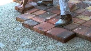 Installing Pavers on a Driveway [upl. by Jehovah]