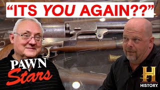 Pawn Stars Gun Guy Robs Top 4 Firearm Sales Rifles Revolvers amp More [upl. by Omarr18]