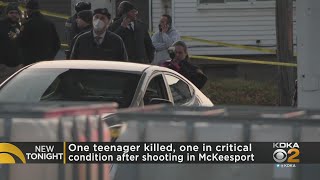 1 juvenile killed another injured in shooting in McKeesport [upl. by Audrit]