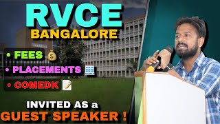 RVCE College Review 2023 🔥Rank 1 in COMEDK Placements Fees Cutoff Campus tour Fest rvce [upl. by Lundgren]