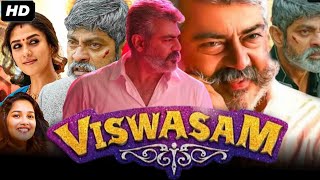 Viswasam Full Movie Hindi Dubbed  Ajith Kumar Nayanthara  Goldmines 1080p Full HD Facts amp Review [upl. by Naasah]