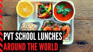 Private School Lunches Around the World School Lunches for Rich Kids in Different Countries [upl. by Metcalf57]