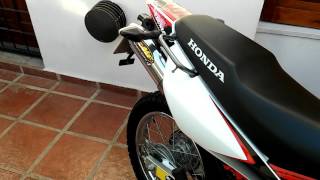 Honda XR 150l  Mod 2016 Red Bull  Con Escape fmf Power Core 4 [upl. by Pontias]