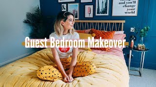 GUEST BEDROOM MAKEOVER  BEFORE amp AFTER  AD [upl. by Krystle163]