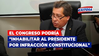 🔴🔵Aníbal Quiroga El Congreso podría quotinhabilitar al presidente por infracción constitucionalquot [upl. by Niddala]