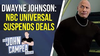 NBC Universal Suspends Dwayne Johnson’s Deal [upl. by Alhak]