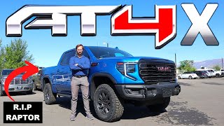 2024 GMC Sierra 1500 AT4X Better Than A Raptor [upl. by Amity215]