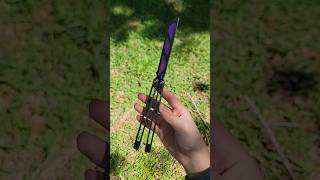 Nabalis Canyon Balisong Butterfly Knife Trainer With Zippy Balance Inserts [upl. by Tamara16]