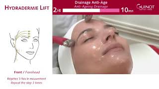 HYDRADERMIE LIFT Treatment practices  guide GUINOT [upl. by Akived810]