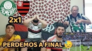 REACT PALMEIRAS 2X1 FLAMENGO MELHORES MOMENTOS  FINAL LIBERTADORES DA AMÉRICA 2021 [upl. by Malti]