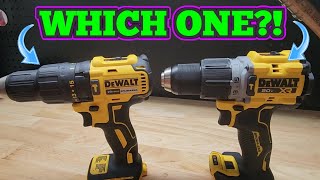 Which DeWALT 20V Hammerdrill Fits Your Needs DCD778 DCD805 [upl. by Mikael]