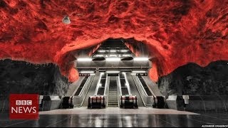 The most beautiful metro in the world  BBC News [upl. by Sivla]