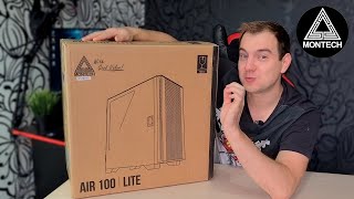 КОРПУС MONTECH AIR 100 LITE  ОБЗОР И РАСПАКОВКА [upl. by Towne]