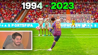 TODAS COBRANÇAS DE FALTA NO FIFA DO FIFA 1994 ATÉ FIFA 2023 [upl. by Bran773]