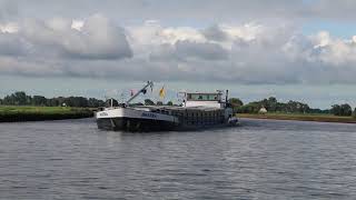 Binnenvaartschip Imatra 02312216 onderweg naar Meppel [upl. by Laon]