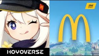 100 Sub Special McDonalds Genshin Impact Meal FACE REVEAL AND VOICE REVEAL [upl. by Janice102]