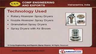 Closed Loop Spray Dryers By Comp Engineering And Exports Spray Dryers Pune [upl. by Llehsor]