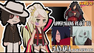 ✨Uppermoons React to Madara ✨MADARA AS THE NEW DEMON KING  GC  Part 1  KNY REACT MADARA UCHIHA [upl. by Deaner]