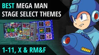 The BEST Mega Man Stage Select Themes List [upl. by Cummings]