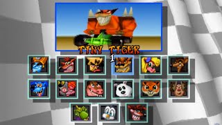 Crash Team Racing  WalkthroughPart 24 How To Get Secret Characters [upl. by Ahsemo]